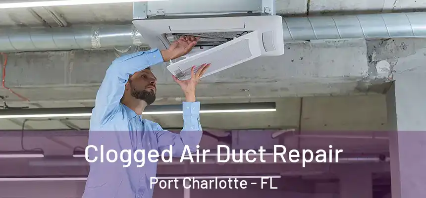  Clogged Air Duct Repair Port Charlotte - FL